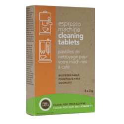 FULL CIRCLE® espresso machine cleaning tablets